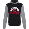 thumbnail image 2 of Men's Levelwear Black Cincinnati Reds Throwback Ultimate Banner Arch Hoodie, 2 of 3