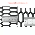 thumbnail image 5 of Universal Honeycomb Mesh ABS Plastic Car Grill Mesh for Automotive 47 x16x0.16 Hex Mesh Grill Spoiler Bumper Vent Car Styling Air Intake Racing Grilles, 5 of 7