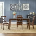 thumbnail image 4 of Albury Turned Legs Table, Brown, 4 of 6