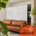 thumbnail image 4 of YUSAZENS Galvanized Steel Outdoor Privacy Screen, Weather Resistant for Patio Backyard Privacy Protection White, 4 of 7