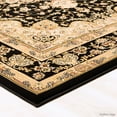 thumbnail image 5 of Allstar Black High-End Ultra-Dense Thickness Weight Woven Traditional Persian. High Quality Area Rug (5' 3" x 7' 5"), 5 of 5