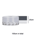 thumbnail image 2 of 3 Meters Weather Stripping, Silicone Door Seal Strip Door, Window, Transparent, 2 of 5
