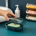 Walbest Plastic Drain Soap Tray Corrosion-resistant Keep Soap Dry with ...