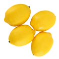 thumbnail image 2 of Paquete de 8 Limones Falsos Artificiales Frutas Para Llenado Florero Casa Cocina Decoración Fiesta, Amarillo Y Verde, 2 of 5