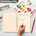 thumbnail image 4 of FORMRS 1-Subject Spiral Notebook 8" x 5" College Ruled 60 Refillable Sheet A5 Hard Cover, Colorful Jam, 4 of 7