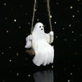 thumbnail image 6 of Ytppwn 3.9" Halloween Hanging Ghosts (2 Pack) for Halloween Party Decoration, Cute Swinging Ghost for Front Yard Patio Lawn Garden Party Decor and Holiday Halloween Hanging Decorations, 6 of 9