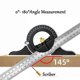 thumbnail image 3 of Carpenter Square Tools Right Angle Ruler Woodwork Protractor Straightedge Combination Measuring Construction Tools for Carpent, 3 of 5