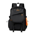 thumbnail image 2 of Mochila para ordenador portátil perfecl Compartimentos de carga USB Impermeable Negro, 2 of 8