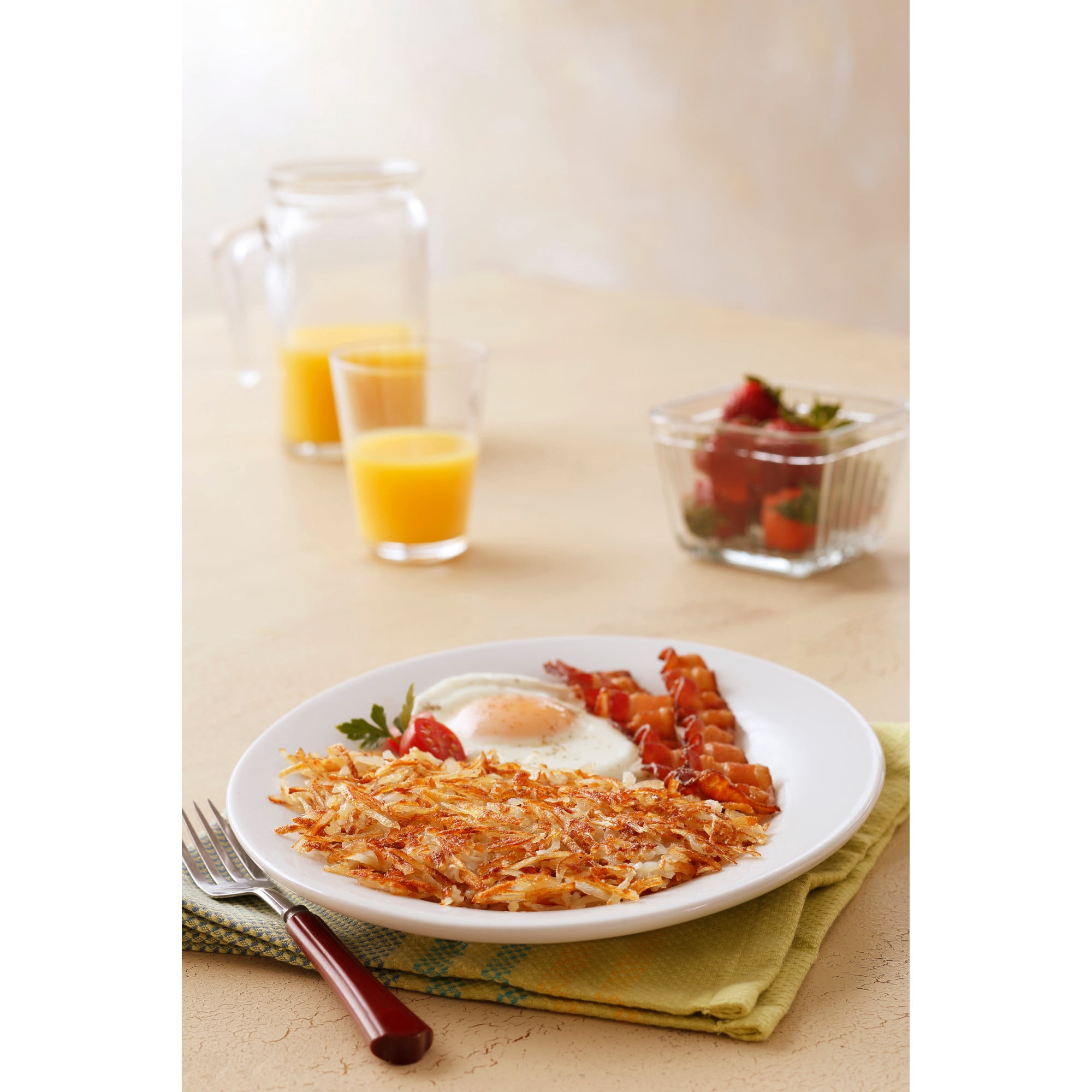 Idahoan Foods 2970000808 6/ 2.125 Lb Idahoan Fresh Cut Hash Browns Made From 100% Idaho Potatoes.