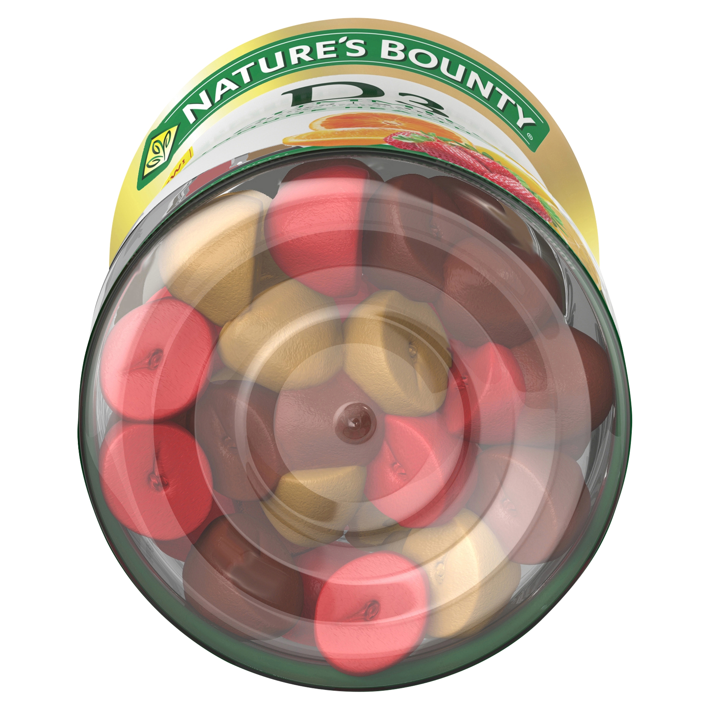 Nature's Bounty Vitamin D3 Gummies, 50 mcg, 2000 IU, 90 Ct - image 5 of 9