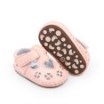 thumbnail image 5 of Yoyauz Baby Girl Mary Jane Shoes Anti Slip Rubber Sole Ballet Slippers Princess Dress Wedding Shoes Newborn Kids Shoes Toddler Shoes（0-12 Month）, 5 of 8