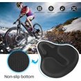 thumbnail image 4 of Funda de sillín de bicicleta de gel grande con sillín hueco Funda de asiento de gel de silicona acolchada de espuma viscoelástica antideslizante para hombres y mujeres JM, 4 of 5