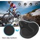 thumbnail image 5 of Funda ancha para sillín de bicicleta de gel con funda de asiento de espuma viscoelástica hueca antideslizante para hombres y mujeres, 5 of 5