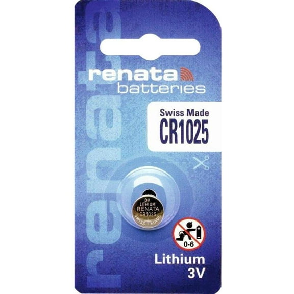 Renata- Lithium Battery 3v Cr1025 Swiss Made