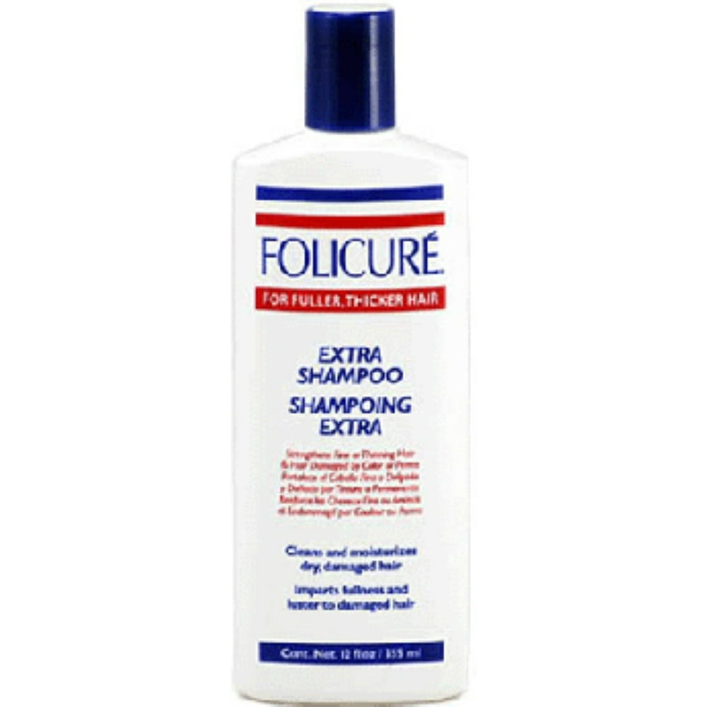 Folicure Extra Shampoo, 12 oz