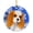 Multi, variant on Carolines Treasures SC9384-CO1 Labrador Winter Snowflakes Holiday Ceramic Ornament, Multicolor