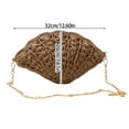 thumbnail image 5 of Straw Clutches Purses for Women Summer Beach Bags Woven Wallet Crossbody Handbags, 5 of 19