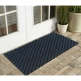 thumbnail image 3 of A1HC Basket Weave Design 32”x48” Extra Large Outdoor Floor Mat, Natural Rubber, Ideal for Outside entryway, Scrapes Shoes Clean of Dirt & Grime, Heavy Duty, Rug Mats for Entry, Patio, Busy Areas, 3 of 7