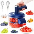 thumbnail image 1 of Máquina Eléctrica para Pelar Uvas y Ajos, Peladores Automáticos de Frutas para Tomates Cherry, Herramienta Eléctrica para Quitar la Piel., 1 of 1