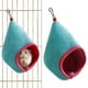 thumbnail image 5 of Cama para hámster, nido para dormir, suave, acogedor, bonito y encantador hábitat para animales pequeños. azul, 5 of 9