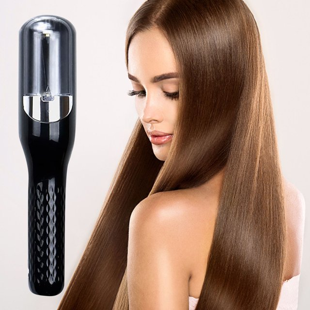 CYC Split End Remover Device 2 In 1 Automatic Split End Trimmer With Blue Light Hair Care Pro Split End Hair Trimmer For Dry Damaged Brittle