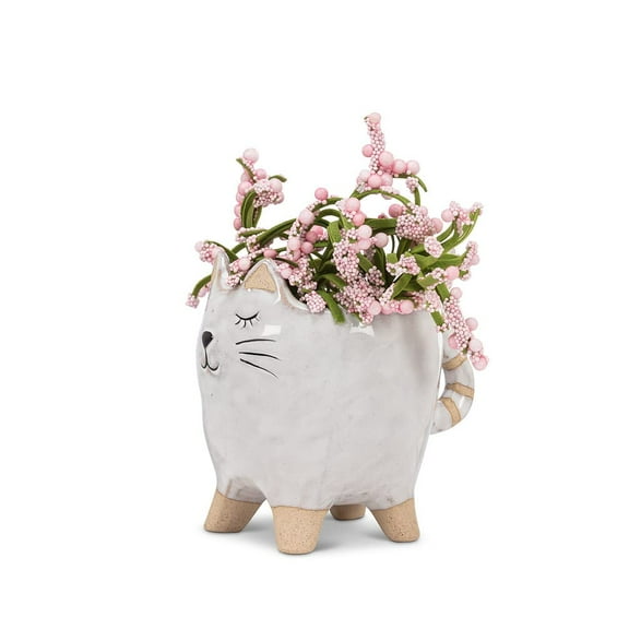 Small Cat withTail Planter