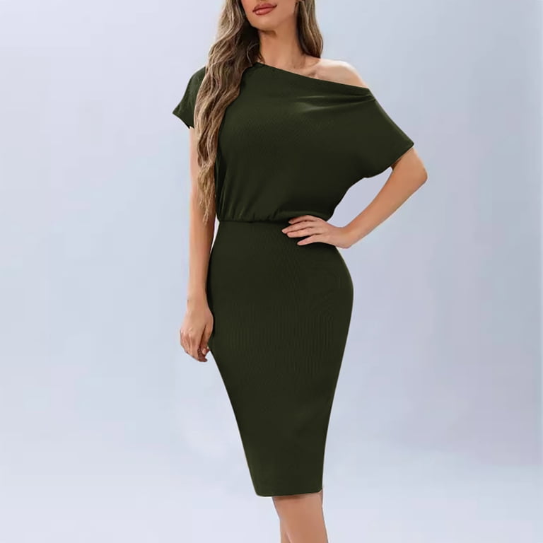 slim fit dress slacks Marcella | Marvin Dress | Red Midi Dress | Square Neck Tank | Wedding Guest | Ponte A-Line | Size L | Fitted Bodice