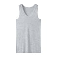thumbnail image 4 of Eltusu Men's Gym Tank Tops, Muscle Tight Summer Basic Sleeveless Shirts Gray Size M, 4 of 7