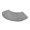 Gray, variant on YANHAIGONG Bathroom Rugs,Curved Bath Mat ,Bath Mats for Tubs Slip Resistant,Corner Shower Mats Non Slip,Soft Absorbent Bath Tub Floor Carpet for Bathroom,Shower,Bathtub,Semi Circular Shower Mat