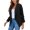 Black, variant on Vedolay Womens Suit Jackets Women Suit Jackets for Work Business Casual Lightweight Lapel Long Sleeve Tops,Black S