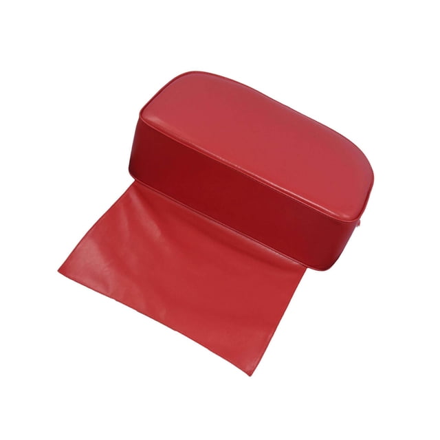 Coussin d'Équipement de Spa de Salon de Beauté de Barbier Rehausseur de Chaise de Coiffure Coussin de Siège Rehausseur Enfant Rouge