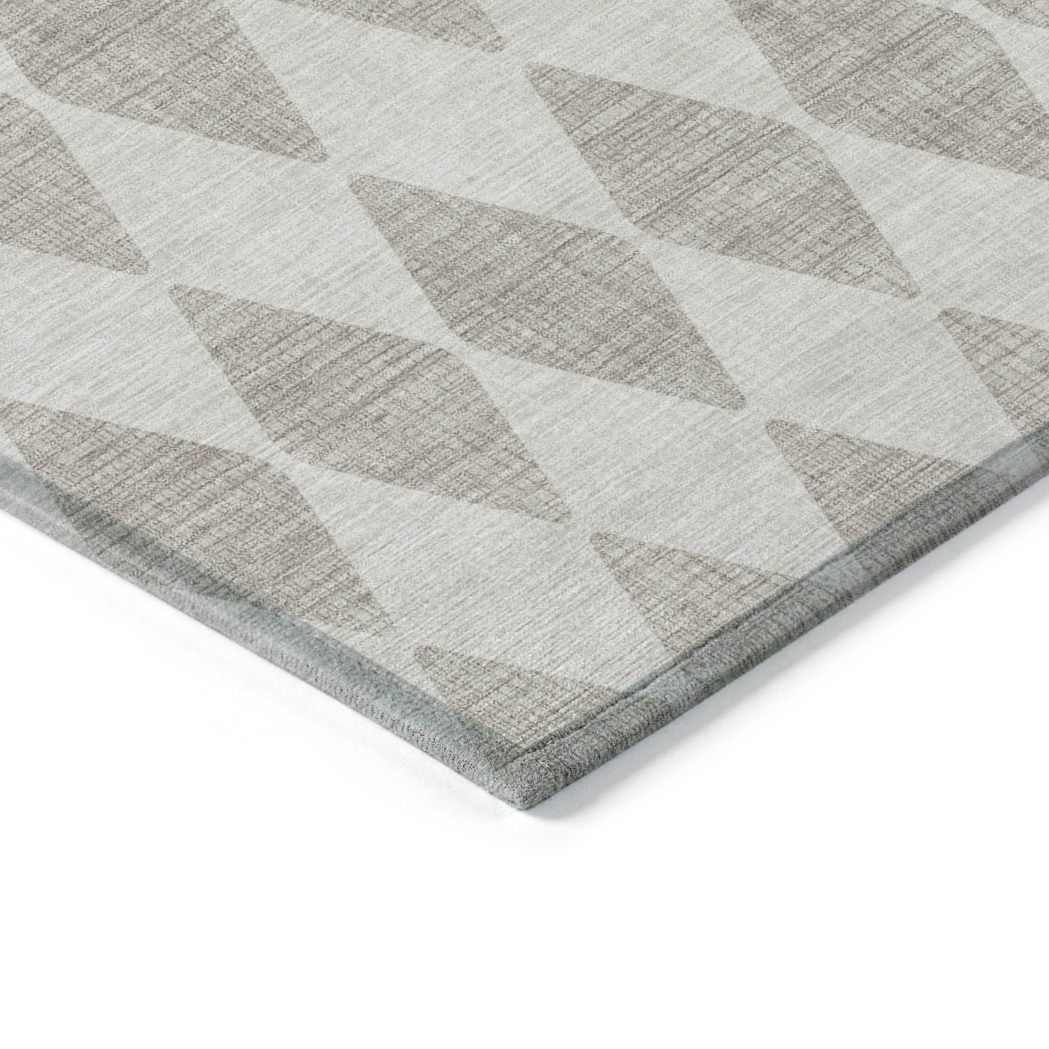 Addison Rugs Chantille Indoor/Outdoor Transitional Diamonds Beige Washable Rectangle Rug, 8' x 10'