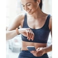 thumbnail image 7 of No Gap Watch Band for Samsung Galaxy Watch 7 40mm 44mm/Watch 6 Classic 43mm 47mm/Watch 5 Pro 45mm/Watch 4 Classic 42mm 46mm/Watch 6/5/4 40mm 44mm, 20mm Silicone Sport Bands Magnetic for Women Men, 7 of 7