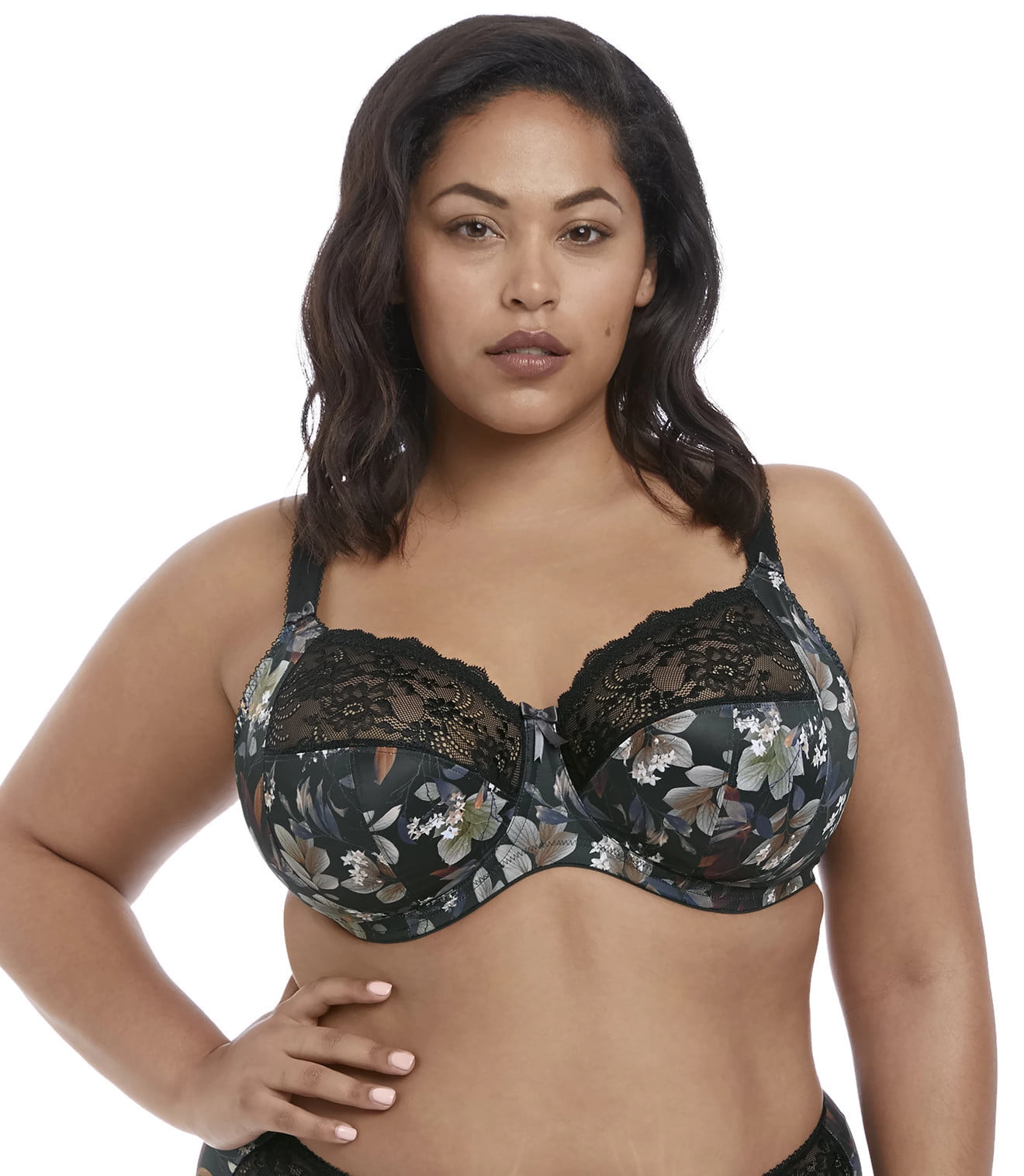 Elomi EBONY Morgan Underwire Banded Bra, US 38H, UK 38FF 