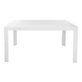 thumbnail image 2 of LeisureMod Kent Mid-Century Modern Weave Design 7-Piece Outdoor Dining Set Plastic Rectangular Table with 4 Side 2 Arm Chairs for Patio, Poolside, and Backyard Garden (White/Black), 2 of 21