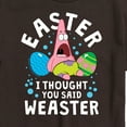 thumbnail image 2 of SpongeBob Squarepants - Easter Weaster Patrick - Men's Short Sleeve Graphic T-Shirt, 2 of 5