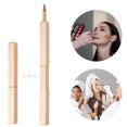 thumbnail image 2 of 1pcs Lip Brush Lipstick Brushes Makeup Brush Tool Applicators Concealer Brush Smudger Brush Gold Tone, 2 of 6