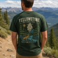 thumbnail image 5 of Yellowstone National Park Graphic T-Shirt | Nature Lover Elk Wilderness Tee | Unisex S–4XL, 5 of 9