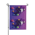 thumbnail image 5 of Sigee Astronaut for Live Happy Decorative Small Garden Flag,Double Sided Yard Flags Holiday Garden Flags for All Seasons, 5 of 9
