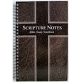 thumbnail image 2 of Scripture Notes Bible Study Notebook-Black (Hardcover), 2 of 4