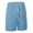 T#Blue740, variant on CAIVO Men's Casual Corduroy Shorts Comfortable Breathable Summer Shorts For Daily Wear Sports Outdoor Activities Lightweight Relaxed Fit Breathable Dailywear