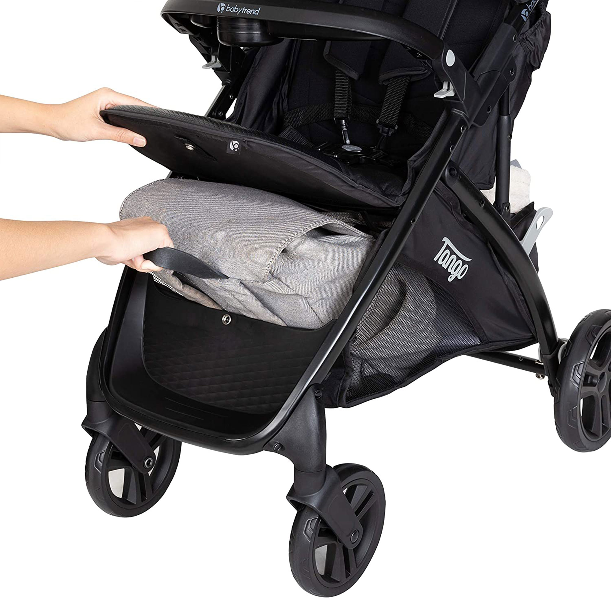 Baby Trend Tango Baby Foldable Stroller Travel System with Visor