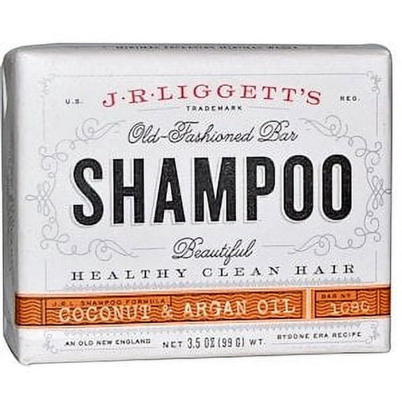 J.R. Liggett's Shampoo Bar - Coconut and Argan - 3.5 oz