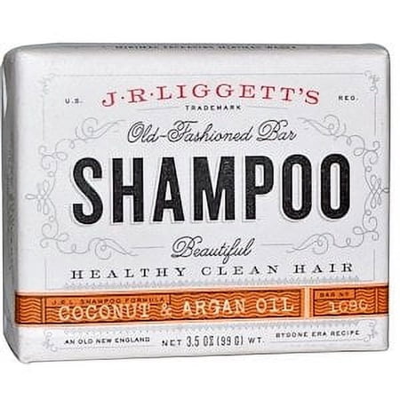 J.R. Liggett's Shampoo Bar - Coconut and Argan - 3.5 oz