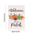 thumbnail image 3 of Bandera de Jardín de Acción de Gracias | Decoración Reversible de Exterior con Diseño de Girasol y Calabaza | Poliéster Duradero de 32 X 47 Cm | Estandarte Festivo de Otoño para Porche, Patio y Cerca, 3 of 6