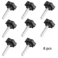 thumbnail image 2 of Torx hand screw nut rubber head adjusting screw screw Plastic hand twist bolt, 2 of 5