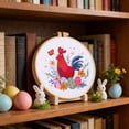 thumbnail image 5 of zhangmingg Easter Embroidery Kit for Beginners Complete Needlepoint Craft Set with Threads and Step-by-Step Instructions, 5 of 5