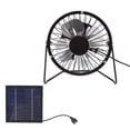 thumbnail image 3 of Mini ventilador USB, juego de paneles solares fotovoltaicos Mini ventilador alimentado por panel solar USB Ventilador de refrigeración alimentado por panel solar USB diseñado para precisión, 3 of 8