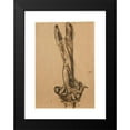 thumbnail image 2 of Franz Barwig the Elder 11x14 Black Modern Framed Museum Art Print Titled - Completed Figure (1930-1931), 2 of 5