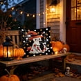 thumbnail image 6 of Halloween Pillow Covers 18x18 Imitation Embroidery Linen Throw Pillow Cases, Decorative Couch Pillow Covers for Sofa Bedroom Living Room, Natural Linen Halloween Decor by OVFUIZ, 6 of 7